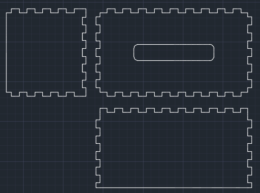Press Fit Tissue Box Layout